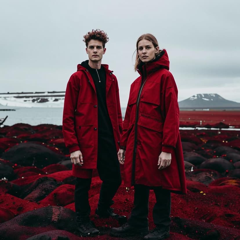 editorial fashion photography in Iceland