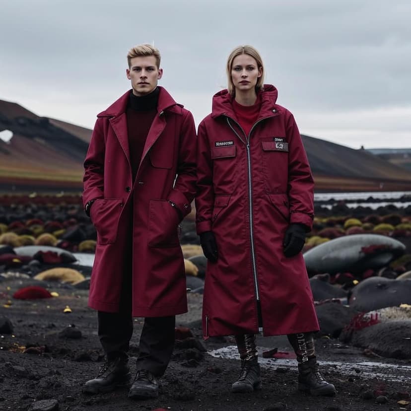 editorial fashion photography in Iceland