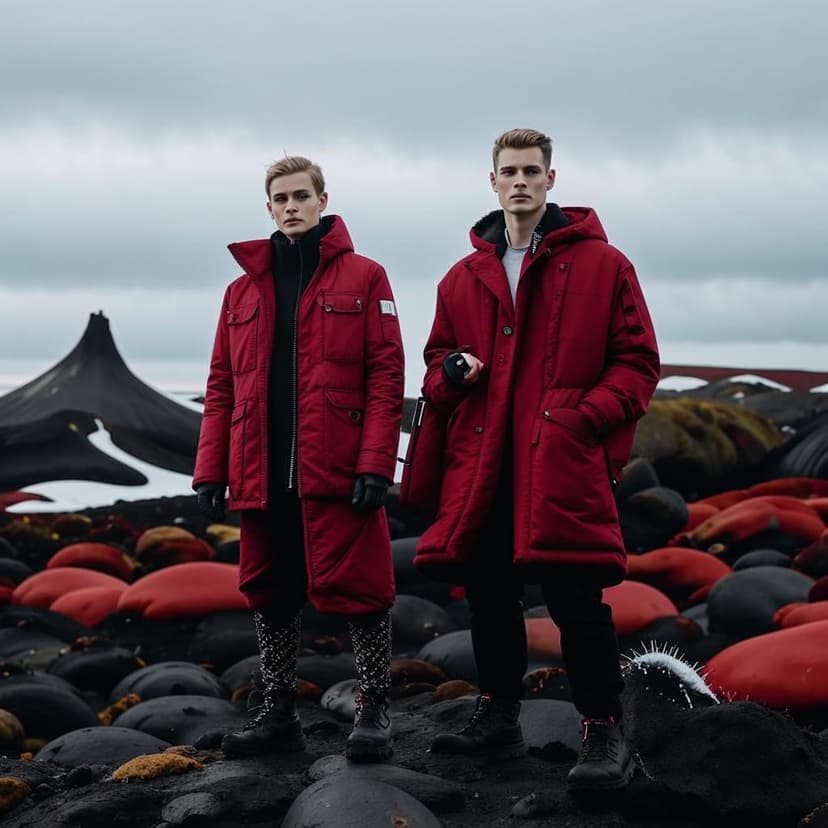 editorial fashion photography in Iceland