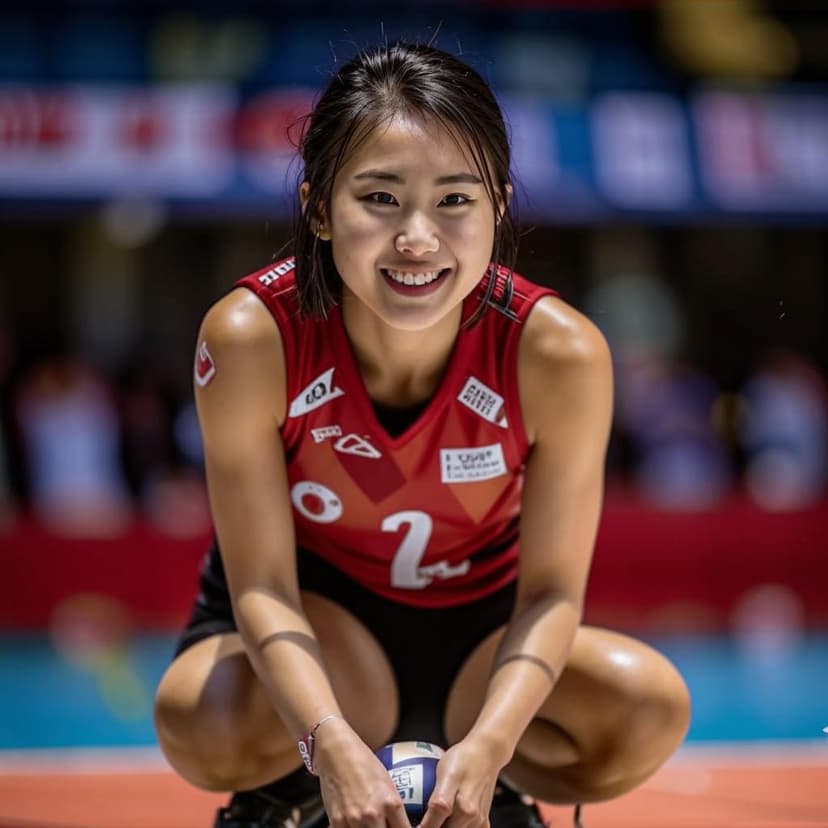 Full-body photo of young Japanese woman