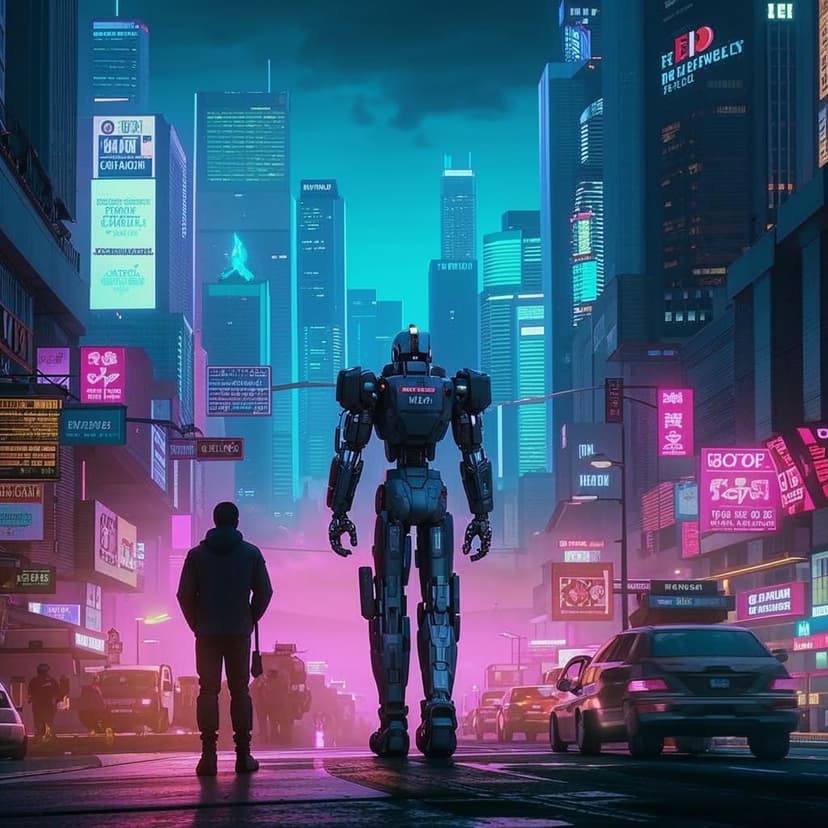 TECHNO-ANTHROPOLOGIC CRISIS ai crisis new cold war with artificial intelligence streets of los angeles 2035