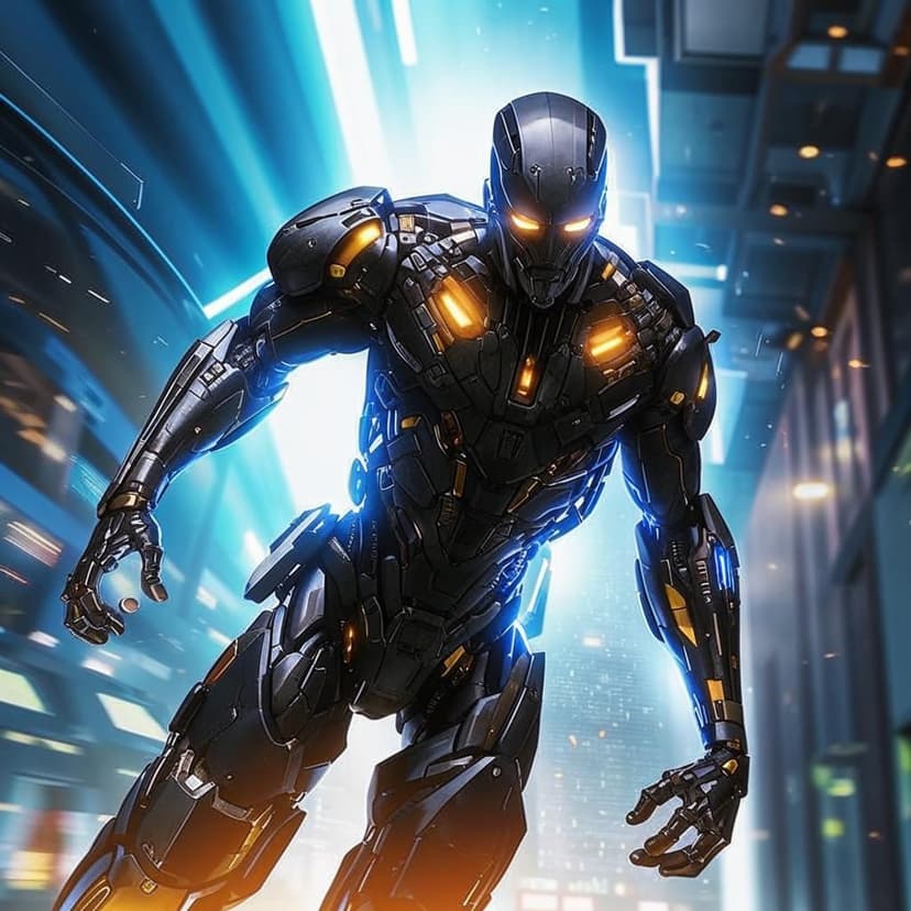 ⚡ **Chrono-Flash** ⚡  
Half-speedster