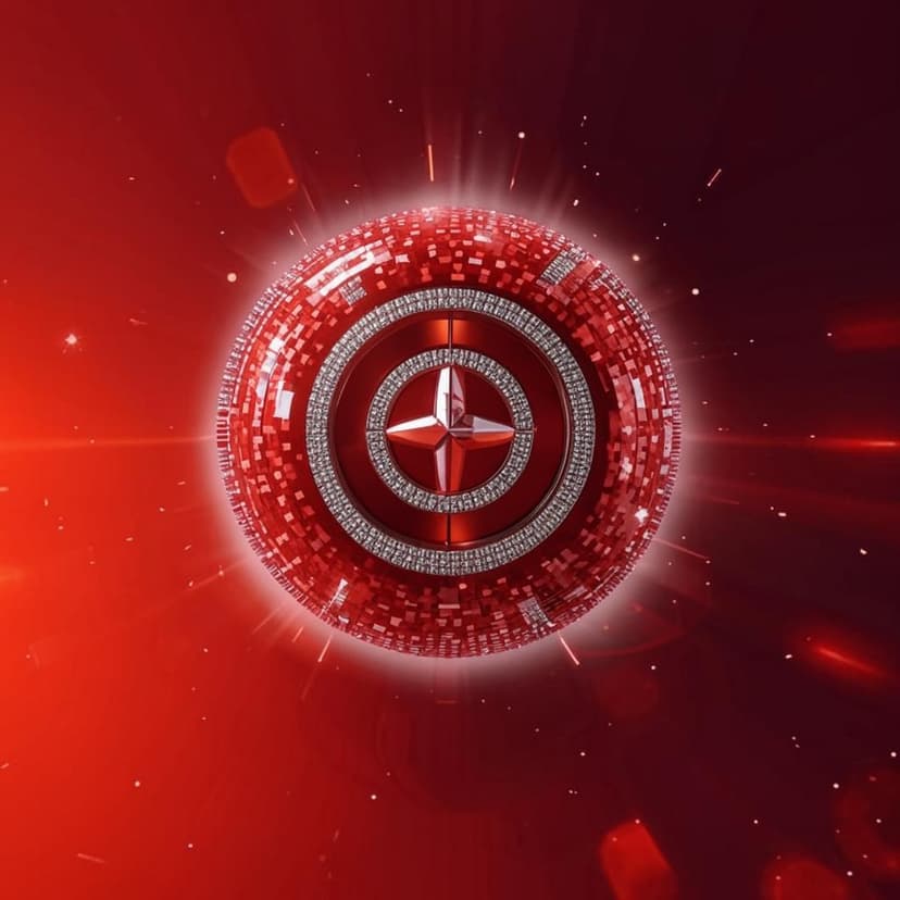 A detailed 3D gps icon covered with shiny rhinestones