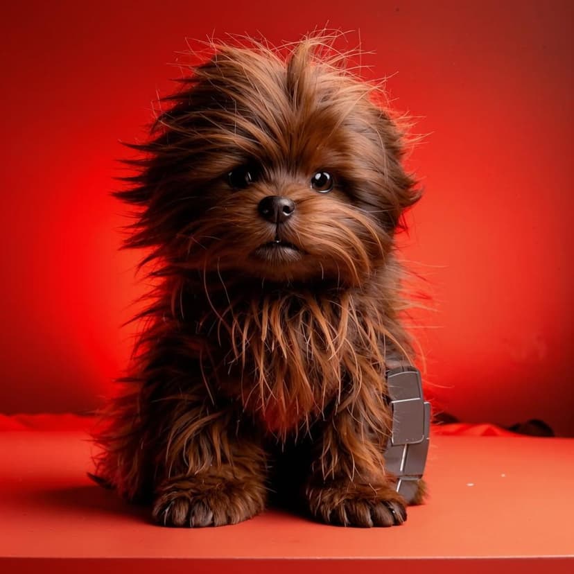 Chewbacca as a fluffy