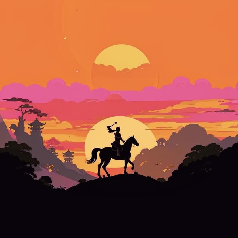 A warrior gallops into legend