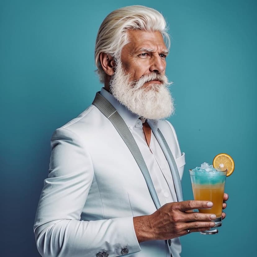 Sharp high-def portrait of a stylish CEO in Dior patterns