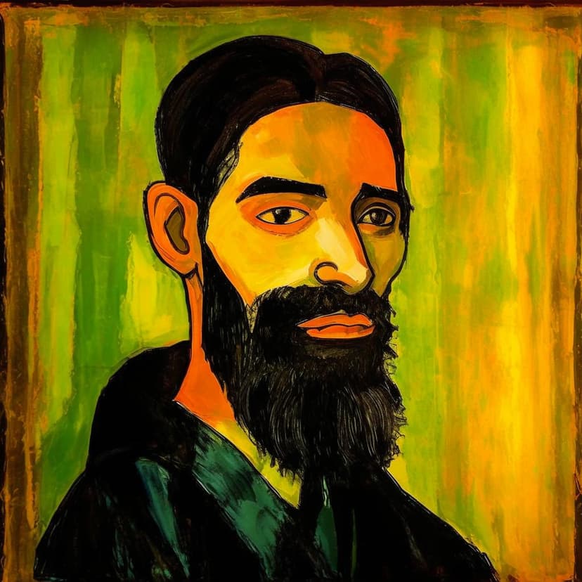 *”Modigliani’s bearded man