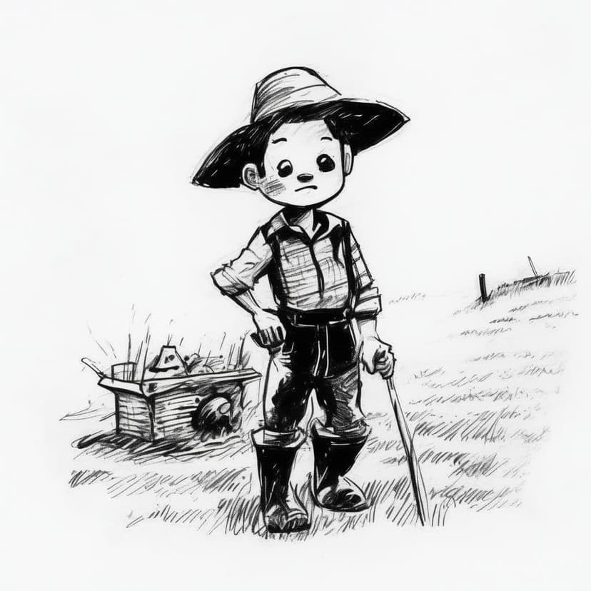 A hardworking farmer