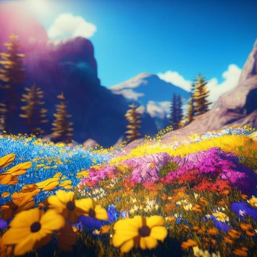 A deceitful nun in sunglasses and a crucifix flips off demons in a fiery hellscape