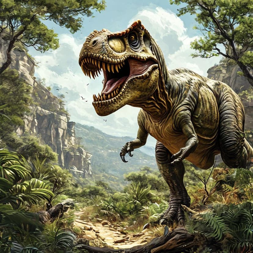 T-Rex sighted nearby