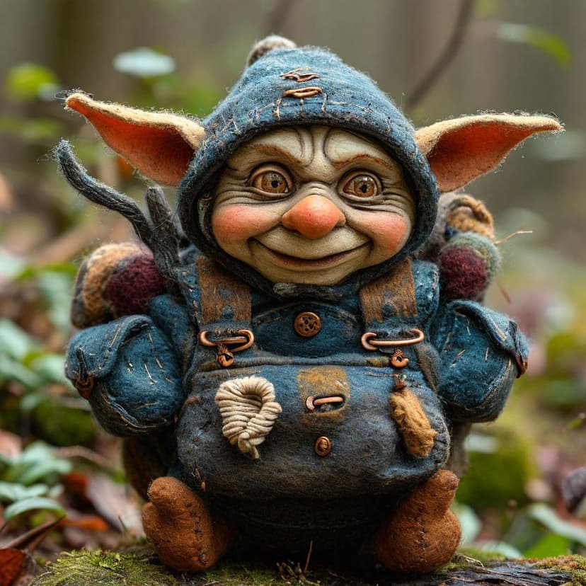 A wool-snatching goblin