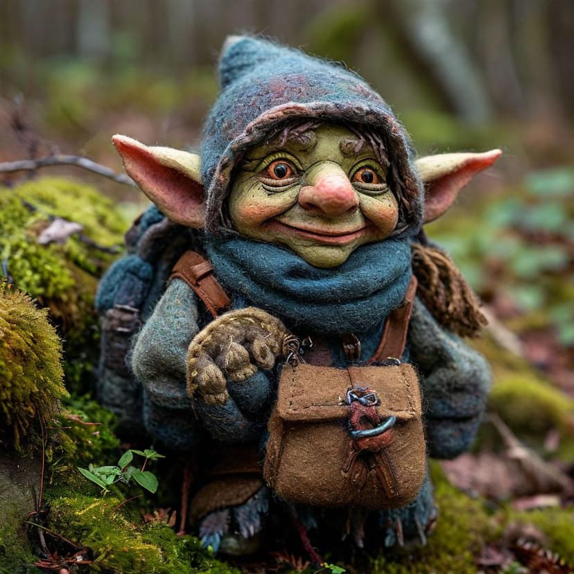 A woolly goblin thief