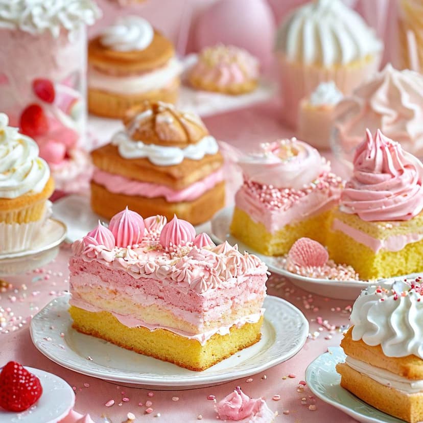 Savor dreamy pastel cakes
