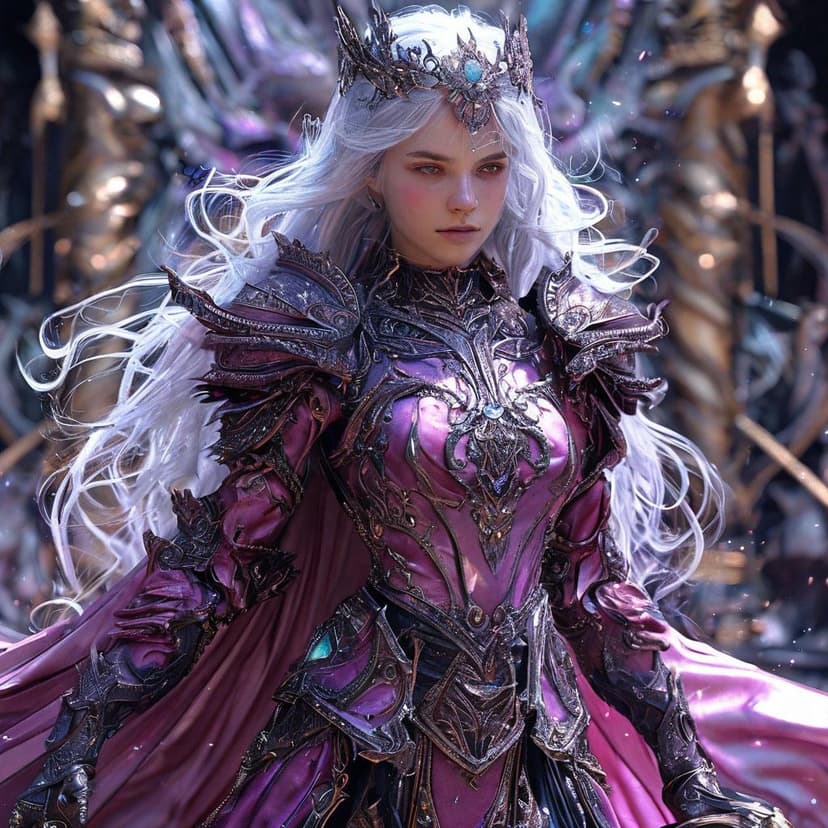 A cosmic queen of shadow and ice