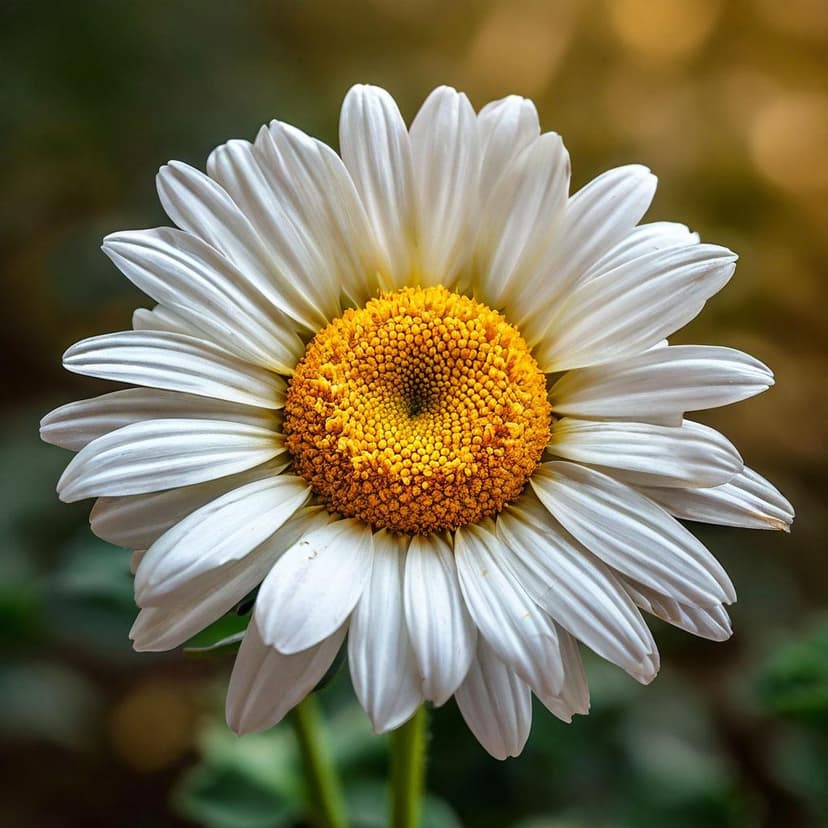 A vibrant camomile bloom fills the frame