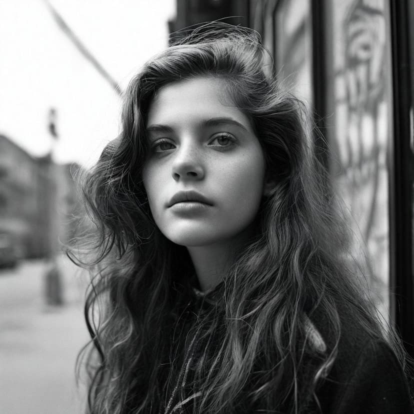 Vivian Maier’s morning session produced these large-format portraits of a young