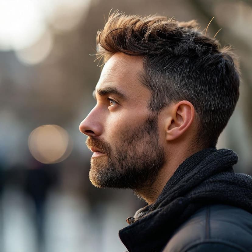 A man in his early 30s