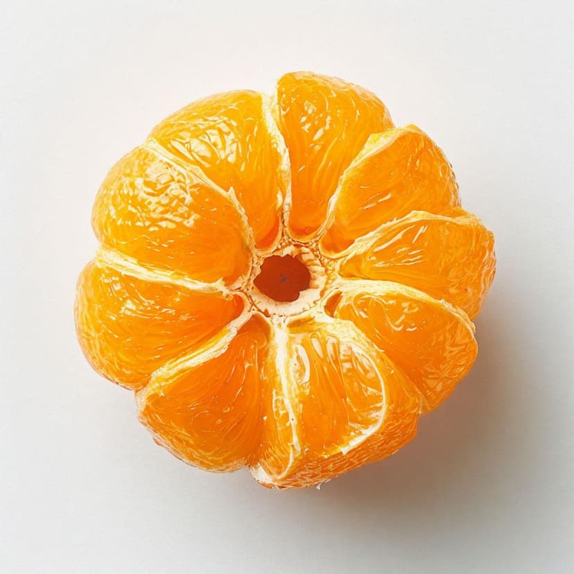 A mandarin orange
