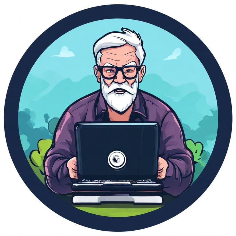 Логотип для платформы по обучению пожилых людей работе на компьютере