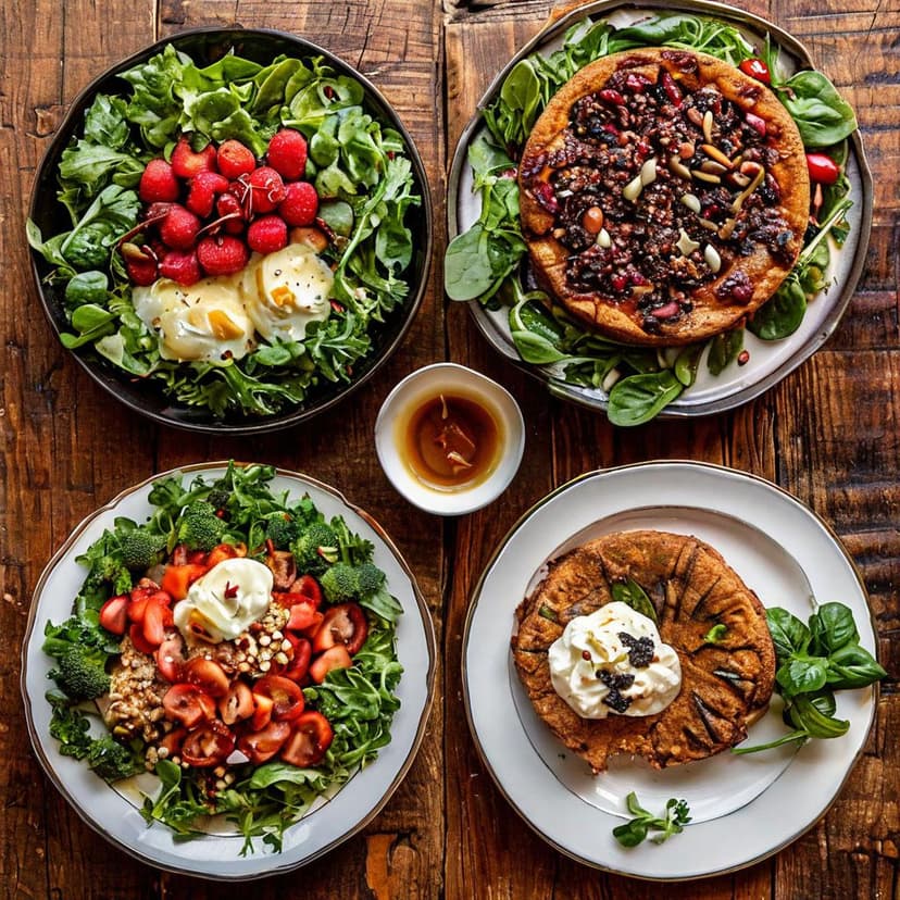 Day 1: Salad! Day 2: Cake… Day 3: Salad! Day 4: Cake… This is a balanced diet