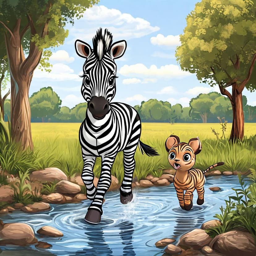 With cartoonish glee