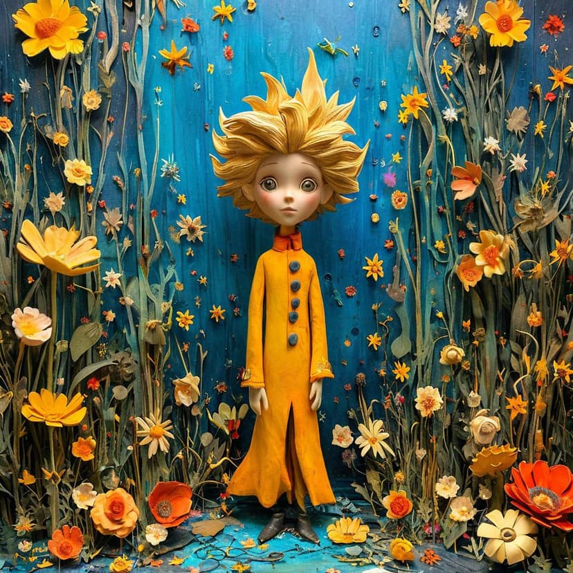 A surreal pop-up *Little Prince*