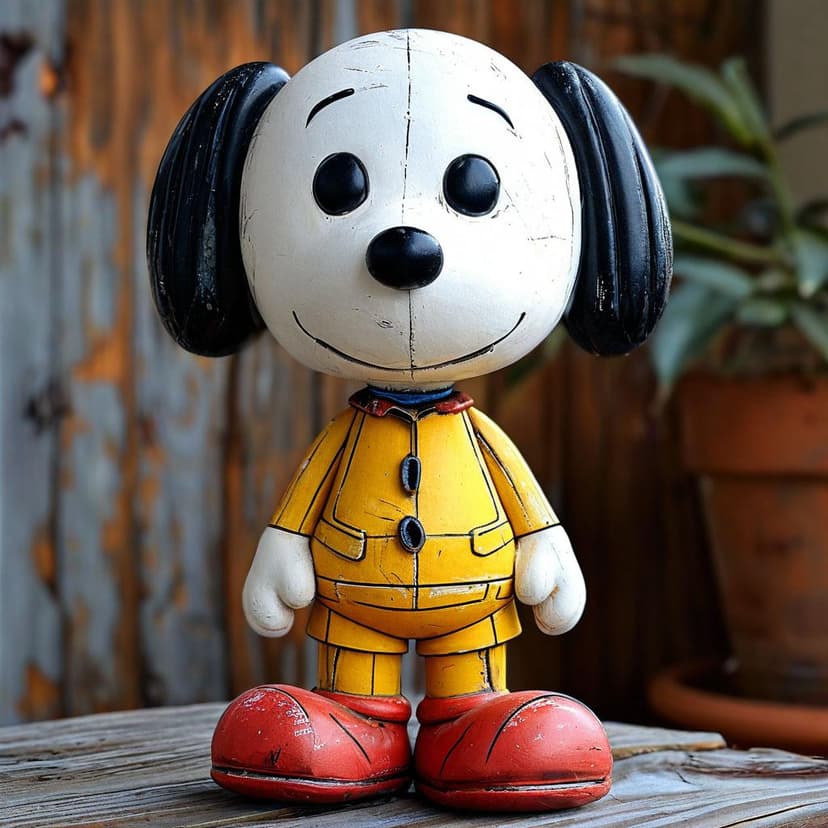 Vintage Kaws Snoopy with Xs eyes