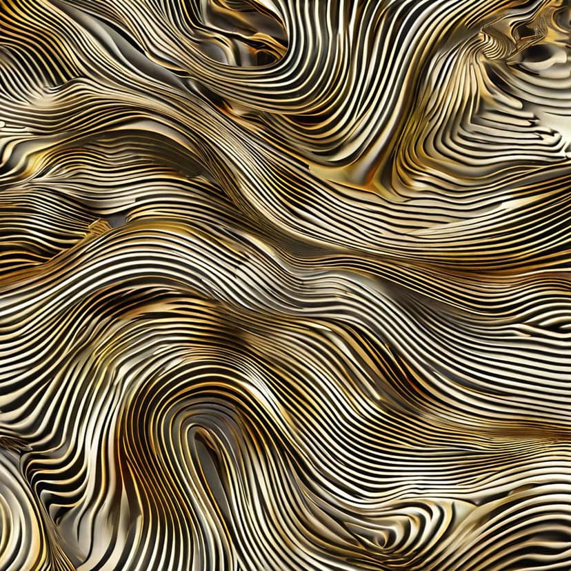 金色波浪线条，9:16比例，原始风格，版本7，用户j6u6ho1。