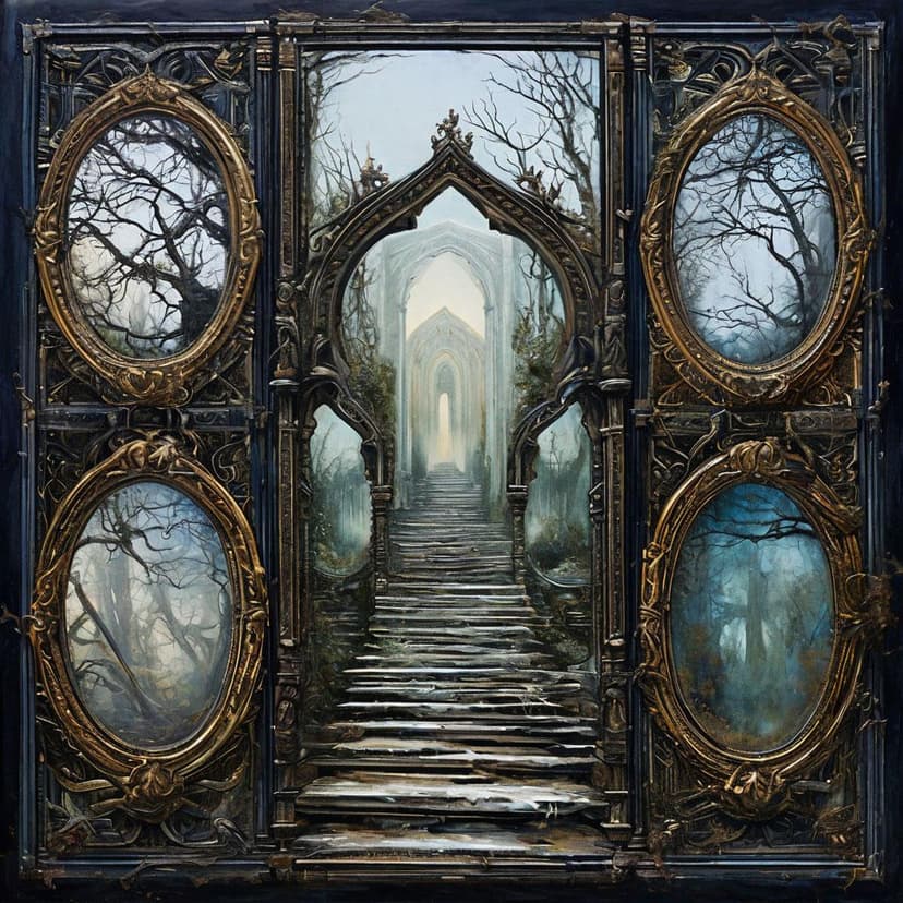 Nine mirrors sharpen the doubting mind